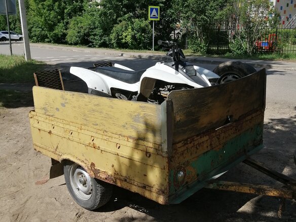 2014 Stels ATV-100, белый, 100000 рублей - вид 16