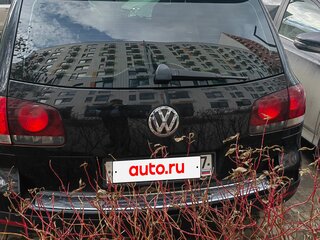 2008 Volkswagen Touareg I Рестайлинг, чёрный, 920000 рублей, вид 2