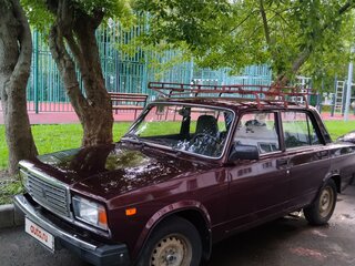 2010 Lada (ВАЗ) 2107, пурпурный, 500000 рублей, вид 4
