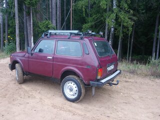 2002 Lada (ВАЗ) 2121 (4x4) I Рестайлинг, пурпурный, 260000 рублей, вид 4