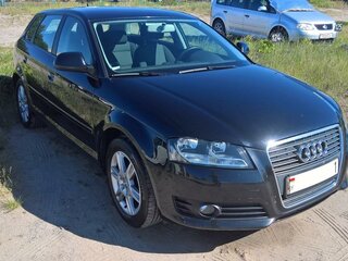 2009 Audi A3 II (8P) Рестайлинг 2, чёрный, 1139783 рублей, вид 3