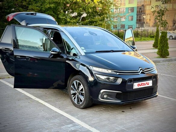 2017 Citroen C4 Picasso Grand II Рестайлинг, чёрный, 1500000 рублей - вид 1