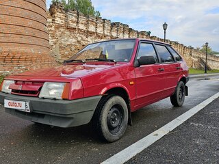 1990 Lada (ВАЗ) 2109, красный, 110000 рублей, вид 1