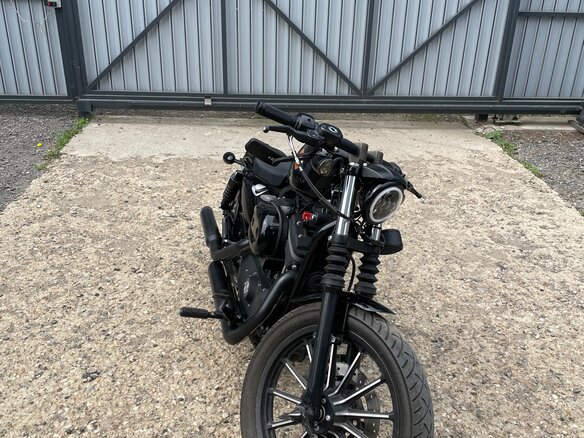 2012 Harley-Davidson Sportster 883, чёрный, 860000 рублей - вид 7