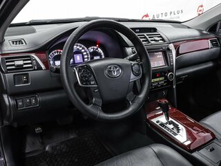 2014 Toyota Camry VII (XV50), чёрный, 1949000 рублей, вид 2