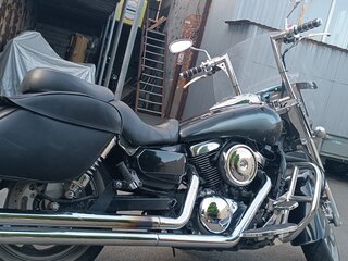 2006 Kawasaki VN1600 Vulcan, чёрный, 650000 рублей, вид 3