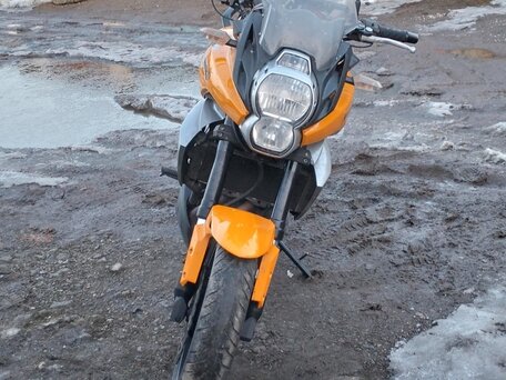 2012 Kawasaki Versys 650, жёлтый, 490000 рублей, вид 5