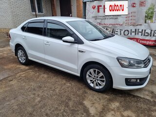 2020 Volkswagen Polo V Рестайлинг, белый, 1750000 рублей, вид 2