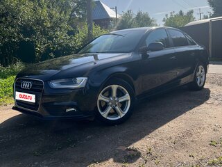 2013 Audi A4 IV (B8) Рестайлинг, чёрный, 1580000 рублей, вид 1