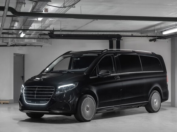 2023 Mercedes-Benz V-Класс 300 d экстра длинный III (W447) Рестайлинг, чёрный - вид 15