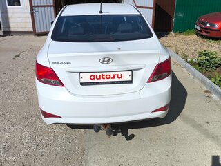 2016 Hyundai Solaris I Рестайлинг, белый, 740000 рублей, вид 5