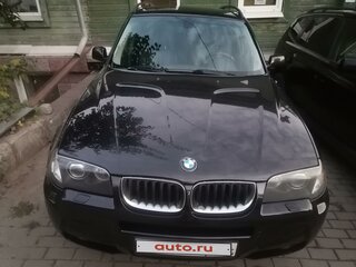 2005 BMW X3 25i I (E83), чёрный, 980000 рублей, вид 1