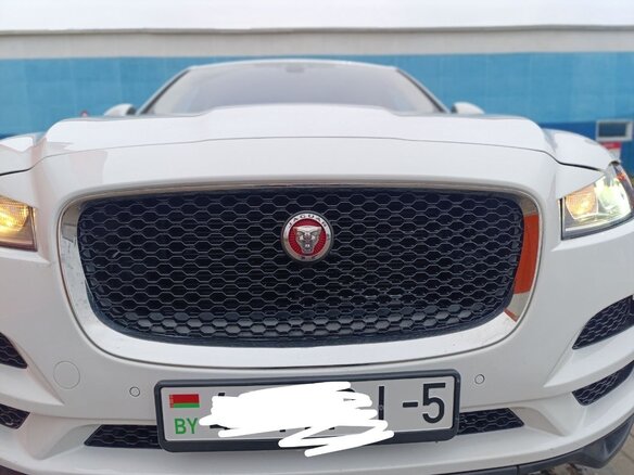 2020 Jaguar F-Pace I, белый, 2530164 рублей - вид 1