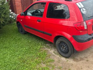 2008 Hyundai Getz I Рестайлинг, красный, 210000 рублей, вид 4