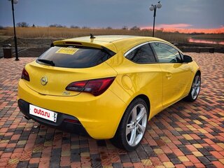 2013 Opel Astra GTC J Рестайлинг, жёлтый, 1200000 рублей, вид 3