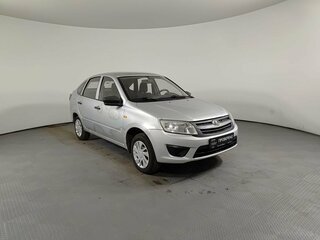 2015 Lada (ВАЗ) Granta I, серебристый, 215000 рублей, вид 3