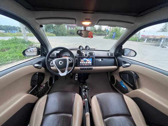 2008 Smart Fortwo II, серебристый, 745000 рублей - вид 7