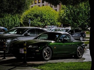 2000 Mazda MX-5 II (NB), зелёный, 1900000 рублей, вид 2