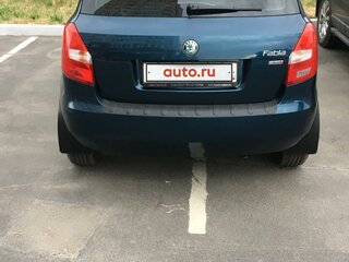 2012 Skoda Fabia II Рестайлинг, синий, 790000 рублей, вид 5