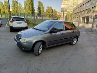 2008 Lada (ВАЗ) Kalina I, серый, 160000 рублей, вид 1