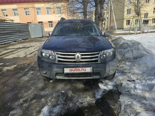 2014 Renault Duster I, синий, 590000 рублей, вид 4