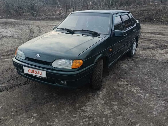 2002 Lada (ВАЗ) 2115, зелёный, 165000 рублей