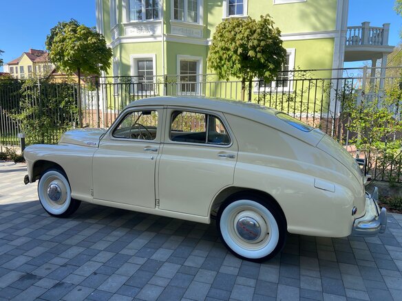1953 ГАЗ М-20 «Победа», белый, 1150000 рублей - вид 5
