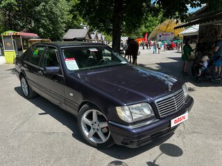 1998 Mercedes-Benz S-Класс 300 III (W140) Рестайлинг, фиолетовый, 1100000 рублей, вид 5