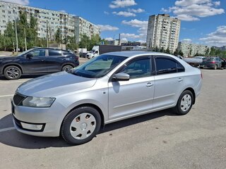 2016 Skoda Rapid I, серебристый, 1000000 рублей, вид 3