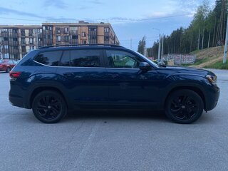 2022 Volkswagen Atlas I Рестайлинг, синий, 3980000 рублей, вид 3