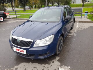 2012 Skoda Octavia II (A5) Рестайлинг, синий, 700000 рублей, вид 1