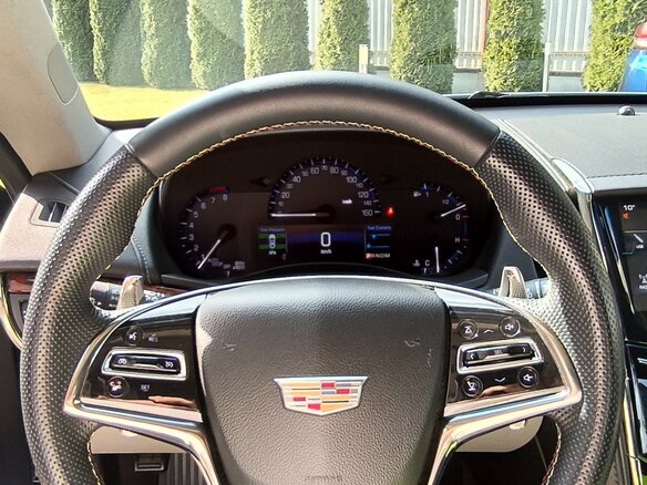 2016 Cadillac ATS I Рестайлинг, серебристый, 1490000 рублей - вид 12