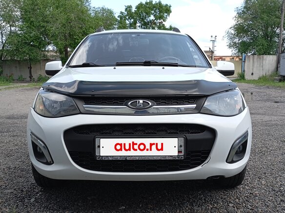 2014 Lada (ВАЗ) Kalina II, белый, 470000 рублей
