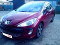 2008 Peugeot 308 I, красный, 380000 рублей