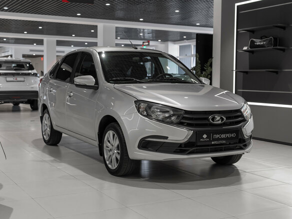 2024 Lada (ВАЗ) Granta I Рестайлинг, серый - вид 1