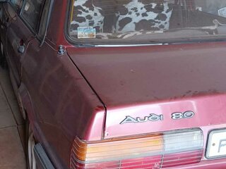 1982 Audi 80 III (B2), красный, 100000 рублей, вид 2