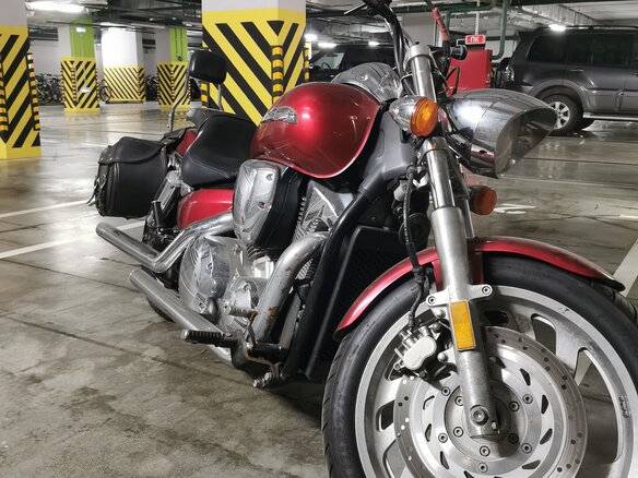 2004 Honda VTX 1300, красный, 660000 рублей - вид 5