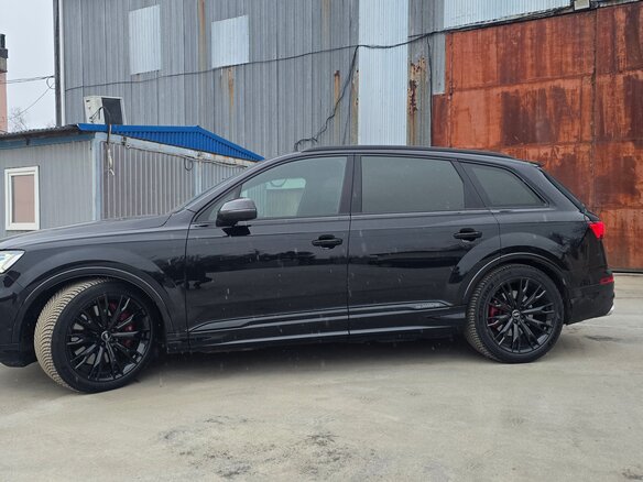 2021 Audi SQ7 I (4M) Рестайлинг, чёрный, 11000000 рублей - вид 7