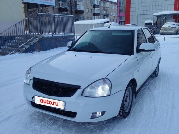 2012 Lada (ВАЗ) Priora I, белый, 287000 рублей