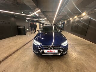 2020 Audi A4 45 TFSI V (B9) Рестайлинг, синий, 3650000 рублей, вид 1
