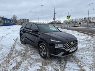 2022 Hyundai Santa Fe IV Рестайлинг, чёрный, 3800000 рублей, вид 4