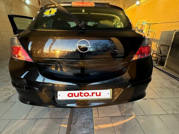 2008 Opel Astra GTC H Рестайлинг, чёрный, 600000 рублей - вид 10