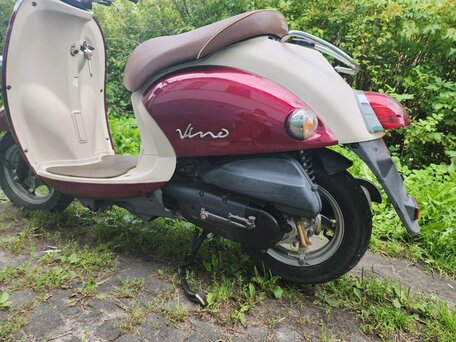 2012 Yamaha Vino 50, пурпурный, 85000 рублей, вид 5