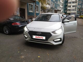 2017 Hyundai Solaris II, белый, 550000 рублей, вид 2
