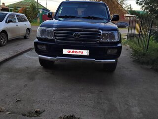2004 Toyota Land Cruiser 100 Series Рестайлинг 1, чёрный, 2200000 рублей, вид 1