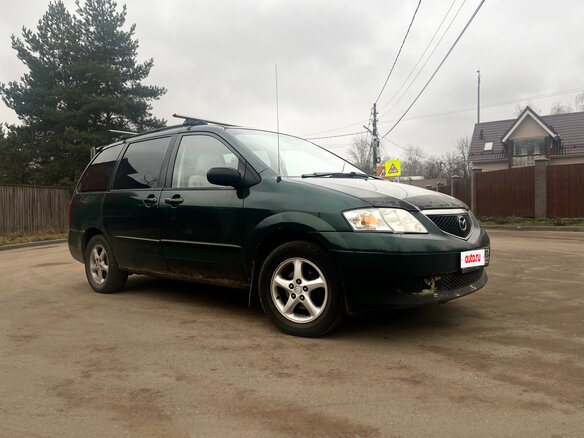 2002 Mazda MPV II (LW), зелёный, 360000 рублей - вид 9