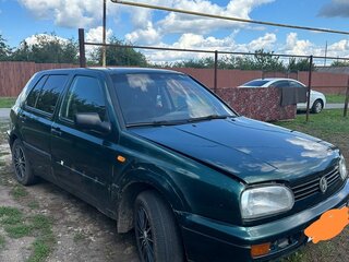 1997 Volkswagen Golf III, зелёный, 165000 рублей, вид 2
