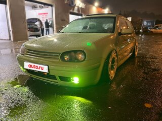 1998 Volkswagen Golf IV, зелёный, 500000 рублей, вид 1