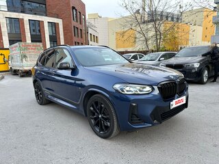 2021 BMW X3 30d xDrive III (G01) Рестайлинг, синий, 6490000 рублей, вид 3