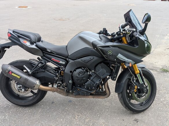 2012 Yamaha FZ8, серый, 770000 рублей - вид 3